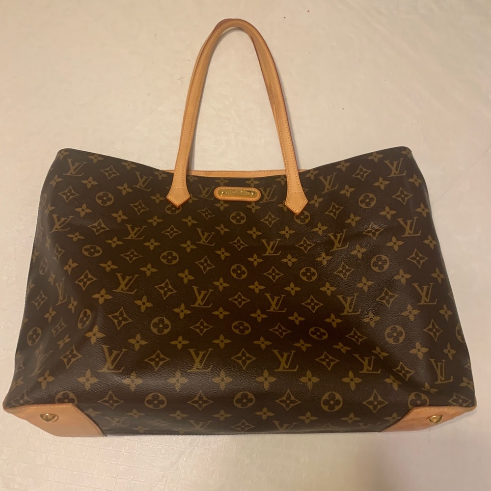 Louis Vuitton large tote bag purse